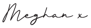 Meghan handwritten signature